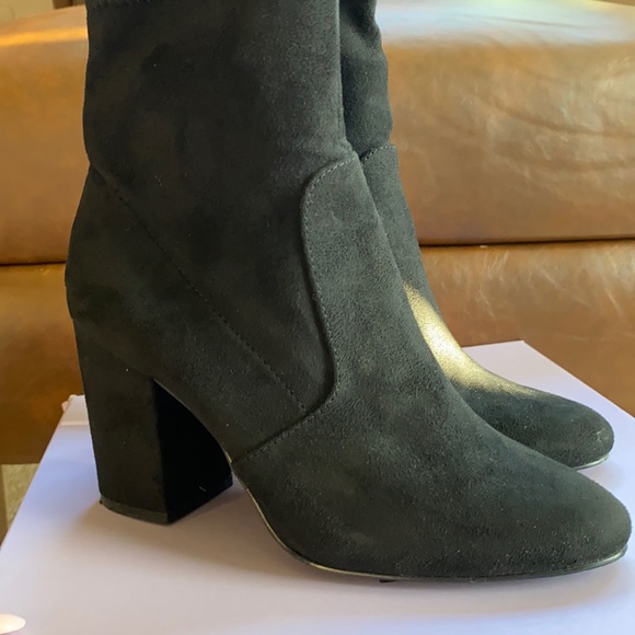 MADDEN GIRL black booties (size 6.5) - Picture 2 of 3